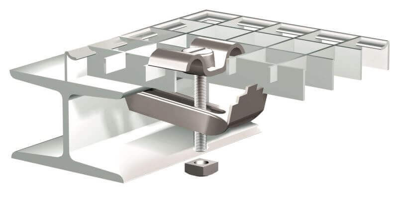 stalen roosters bevestigingsprincipes voor roosters roostertechniek