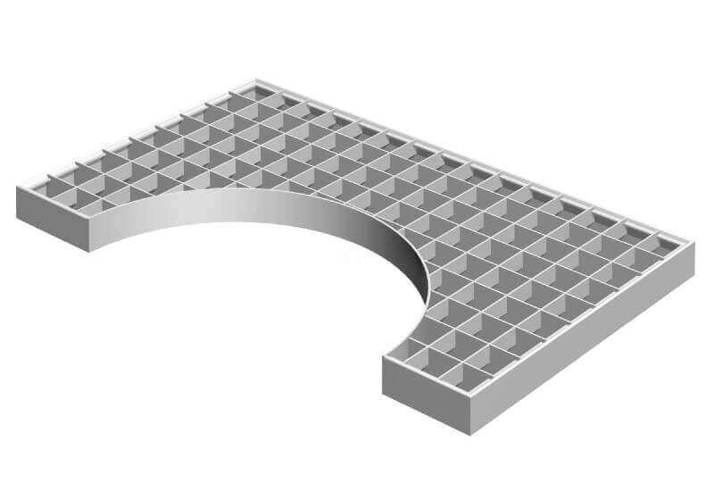 stalen rooste rooster op maat roostertechniek